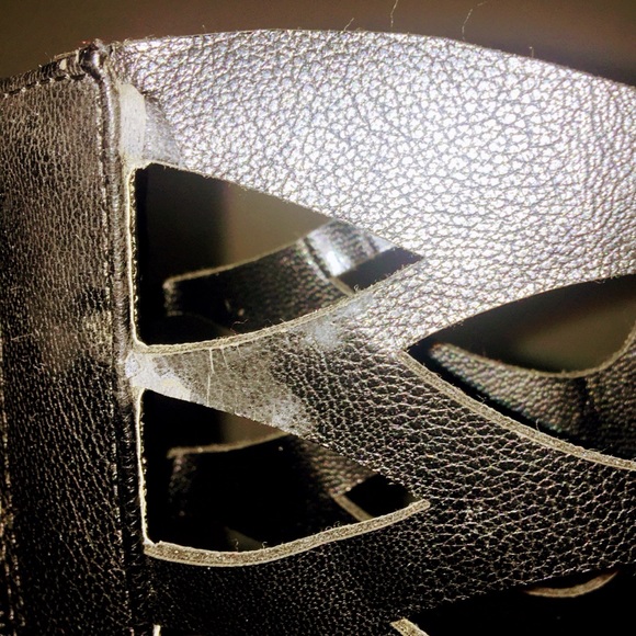 Paper Fox Women's Glenika Boots Black Size:7.5 - Picture 7 of 8